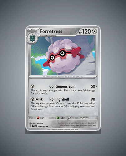 Collector’s Guide: Forretress (Scarlet Violet #139)