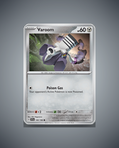 Collector’s Guide: Varoom (Scarlet Violet #140)