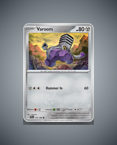 Collector’s Guide: Varoom (Scarlet Violet #141)