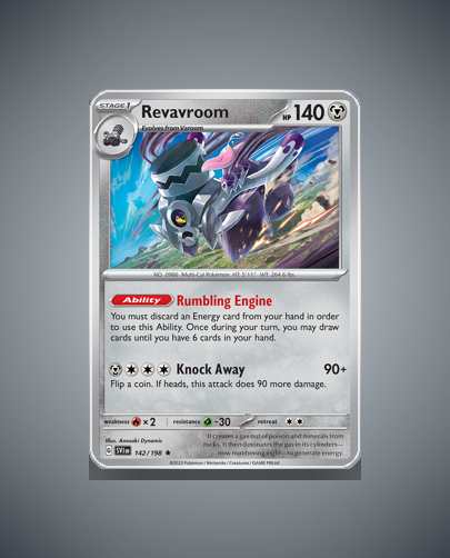 Collector’s Guide: Revavroom (Scarlet Violet #142)