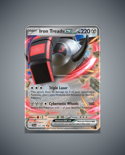 Collector’s Guide: Iron Treads ex (Scarlet Violet #143)