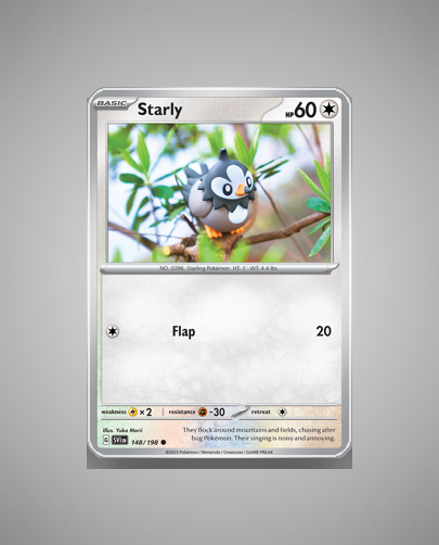 Collector’s Guide: Starly (Scarlet Violet #148)