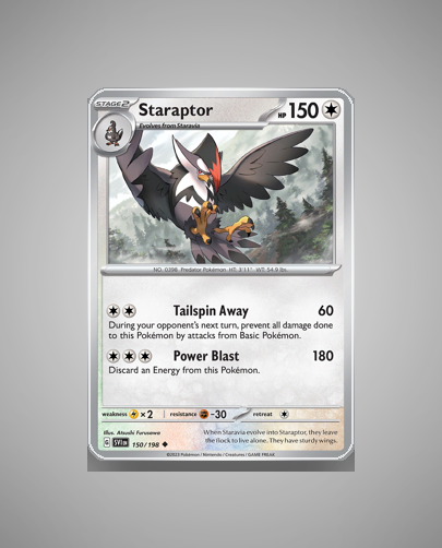 Collector’s Guide: Staraptor (Scarlet Violet #150)