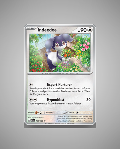 Collector’s Guide: Indeedee (Scarlet Violet #153)
