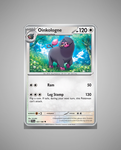 Collector’s Guide: Oinkologne (Scarlet Violet #157)