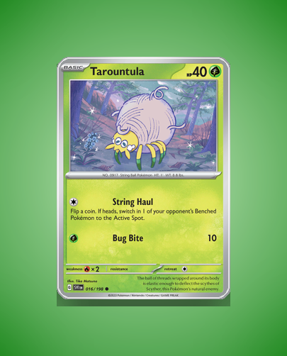 Collector’s Guide: Tarountula (Scarlet Violet #16)