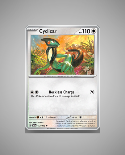 Collector’s Guide: Cyclizar (Scarlet Violet #163)