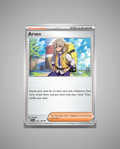 Collector’s Guide: Arven (Scarlet Violet #166)