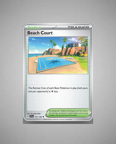 Collector’s Guide: Beach Court (Scarlet Violet #167)