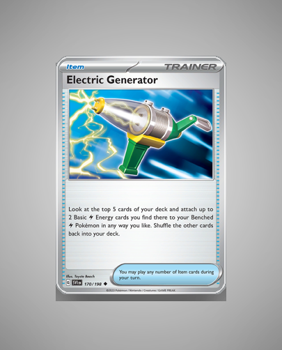 Collector’s Guide: Electric Generator (Scarlet Violet #170)