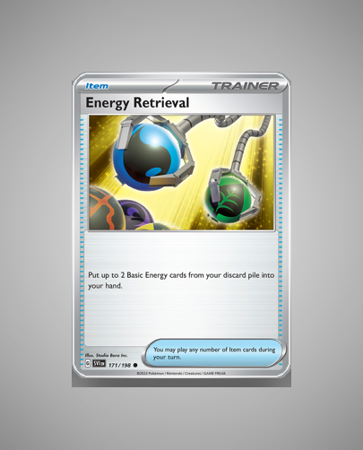 Collector’s Guide: Energy Retrieval (Scarlet Violet #171)