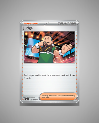 Collector’s Guide: Judge (Scarlet Violet #176)