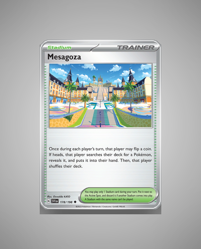 Collector’s Guide: Mesagoza (Scarlet Violet #178)