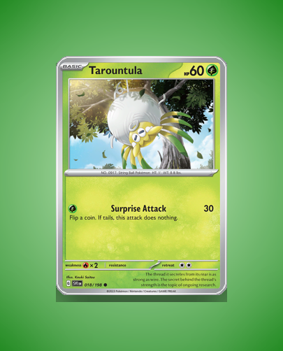 Collector’s Guide: Tarountula (Scarlet Violet #18)