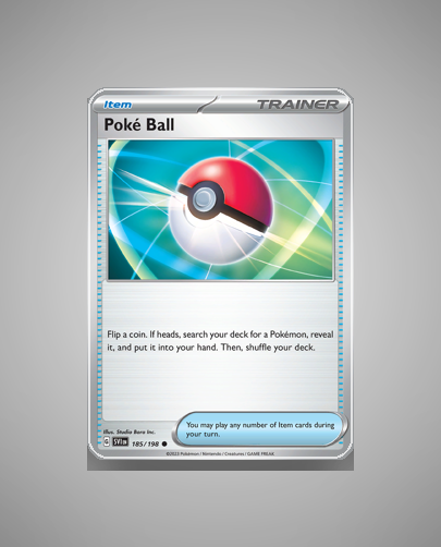 Collector’s Guide: Poké Ball (Scarlet Violet #185)
