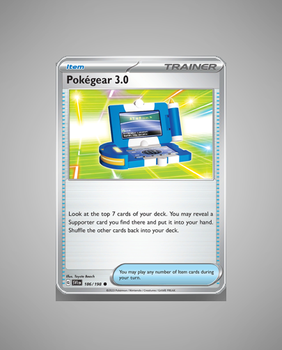 Collector’s Guide: Pokégear 3.0 (Scarlet Violet #186)