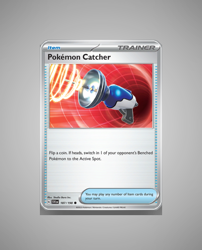 Collector’s Guide: Pokémon Catcher (Scarlet Violet #187)