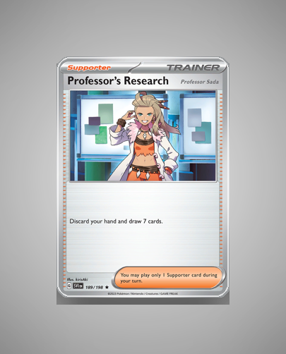 Collector’s Guide: Professor’s Research (Professor Sada) (Scarlet Violet #189)