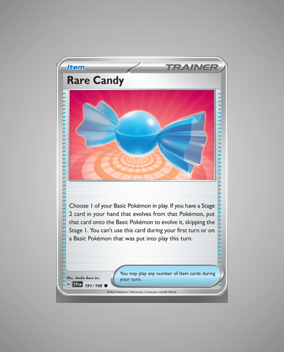 Collector’s Guide: Rare Candy (Scarlet Violet #191)