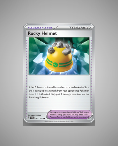 Collector’s Guide: Rocky Helmet (Scarlet Violet #193)