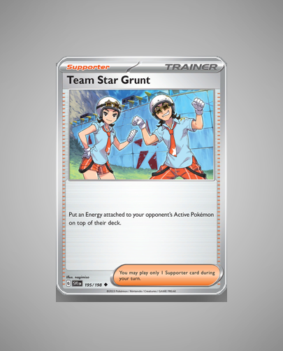 Collector’s Guide: Team Star Grunt (Scarlet Violet #195)