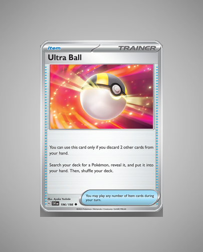 Collector’s Guide: Ultra Ball (Scarlet Violet #196)
