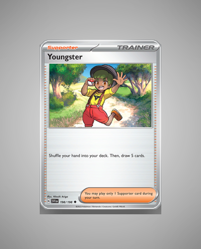Collector’s Guide: Youngster (Scarlet Violet #198)