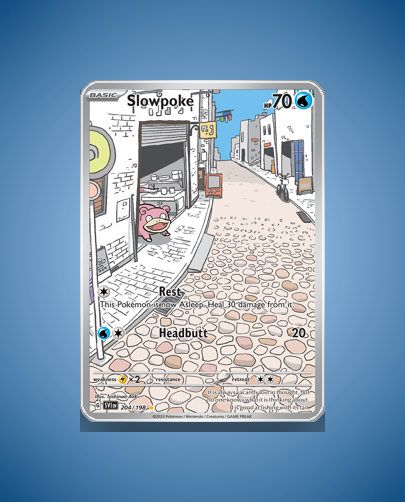 Collector’s Guide: Slowpoke (Scarlet Violet #204)