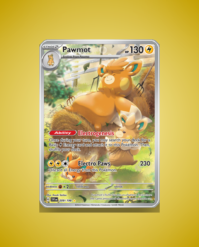 Collector’s Guide: Pawmot (Scarlet Violet #209)