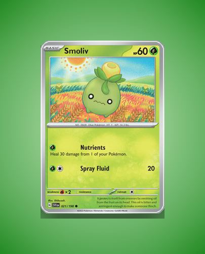 Collector’s Guide: Smoliv (Scarlet Violet #21)