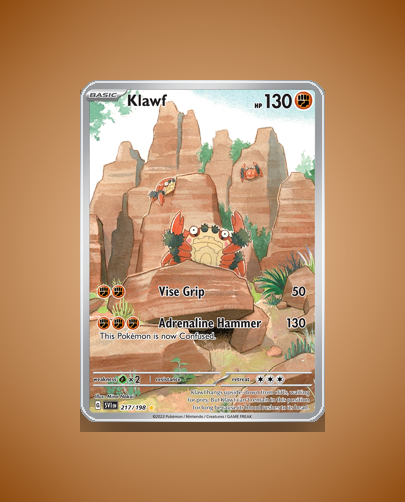 Collector’s Guide: Klawf (Scarlet Violet #217)