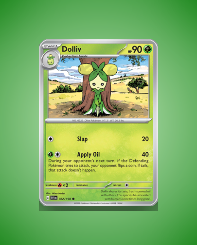 Collector’s Guide: Dolliv (Scarlet Violet #22)