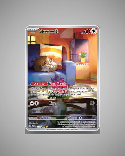 Collector’s Guide: Skwovet (Scarlet Violet #222)