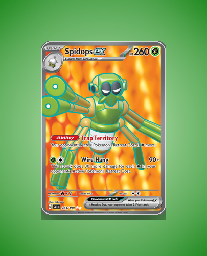 Collector’s Guide: Spidops ex (Scarlet Violet #223)