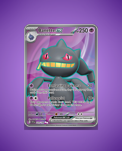 Collector’s Guide: Banette ex (Scarlet Violet #229)
