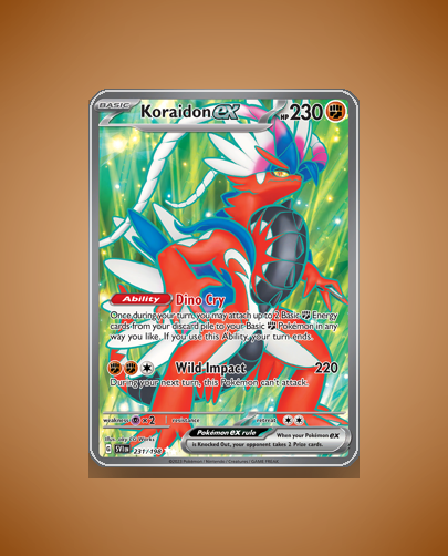 Collector’s Guide: Koraidon ex (Scarlet Violet #231)