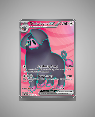 Collector’s Guide: Oinkologne ex (Scarlet Violet #234)