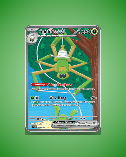 Collector’s Guide: Spidops ex (Scarlet Violet #243)