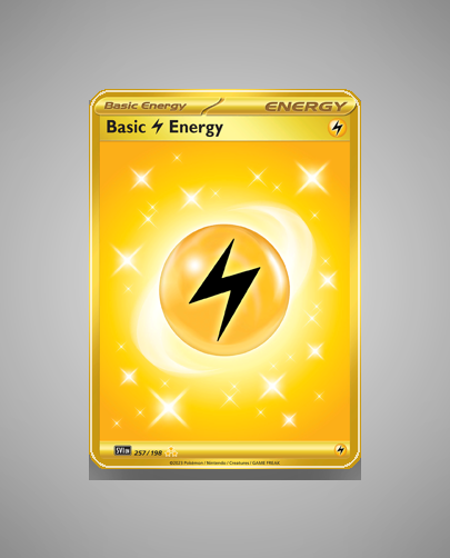 Collector’s Guide: Basic Lightning Energy (Scarlet Violet #257)