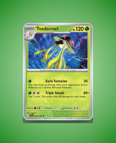 Collector’s Guide: Toedscruel (Scarlet Violet #26)