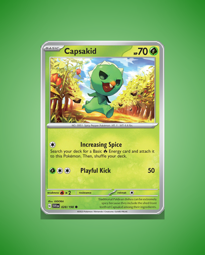 Collector’s Guide: Capsakid (Scarlet Violet #28)