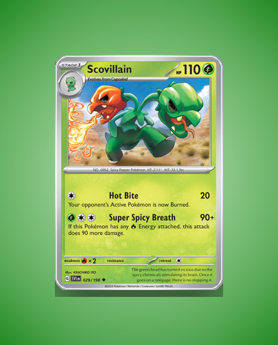 Collector’s Guide: Scovillain (Scarlet Violet #29)