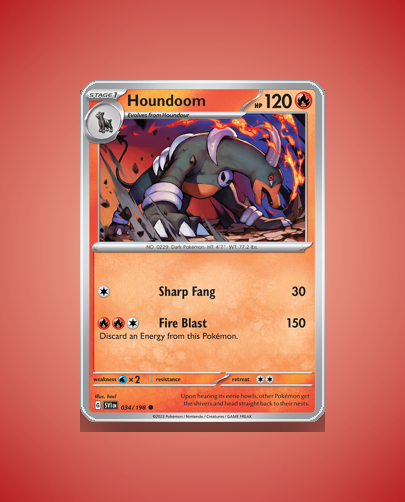Collector’s Guide: Houndoom (Scarlet Violet #34)
