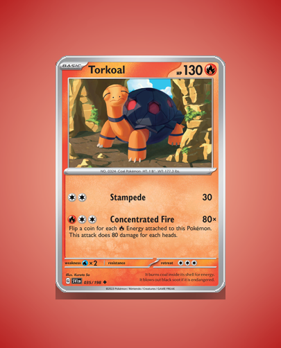 Collector’s Guide: Torkoal (Scarlet Violet #35)
