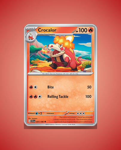 Collector’s Guide: Crocalor (Scarlet Violet #37)