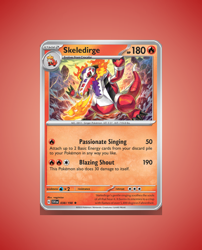 Collector’s Guide: Skeledirge (Scarlet Violet #38)