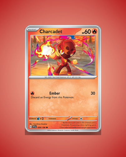 Collector’s Guide: Charcadet (Scarlet Violet #39)