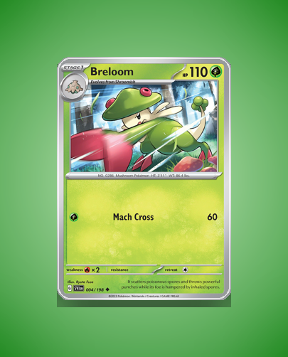Collector’s Guide: Breloom (Scarlet Violet #4)