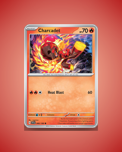 Collector’s Guide: Charcadet (Scarlet Violet #40)