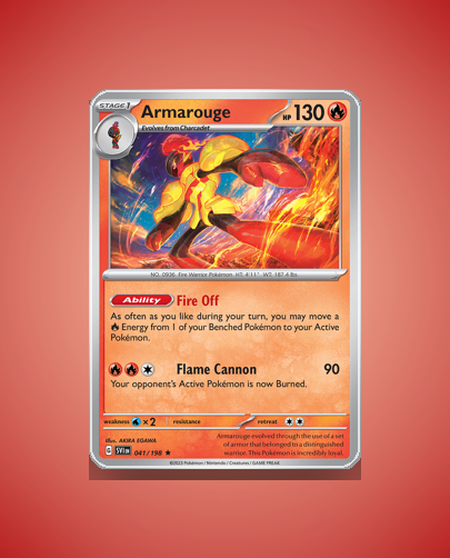 Collector’s Guide: Armarouge (Scarlet Violet #41)